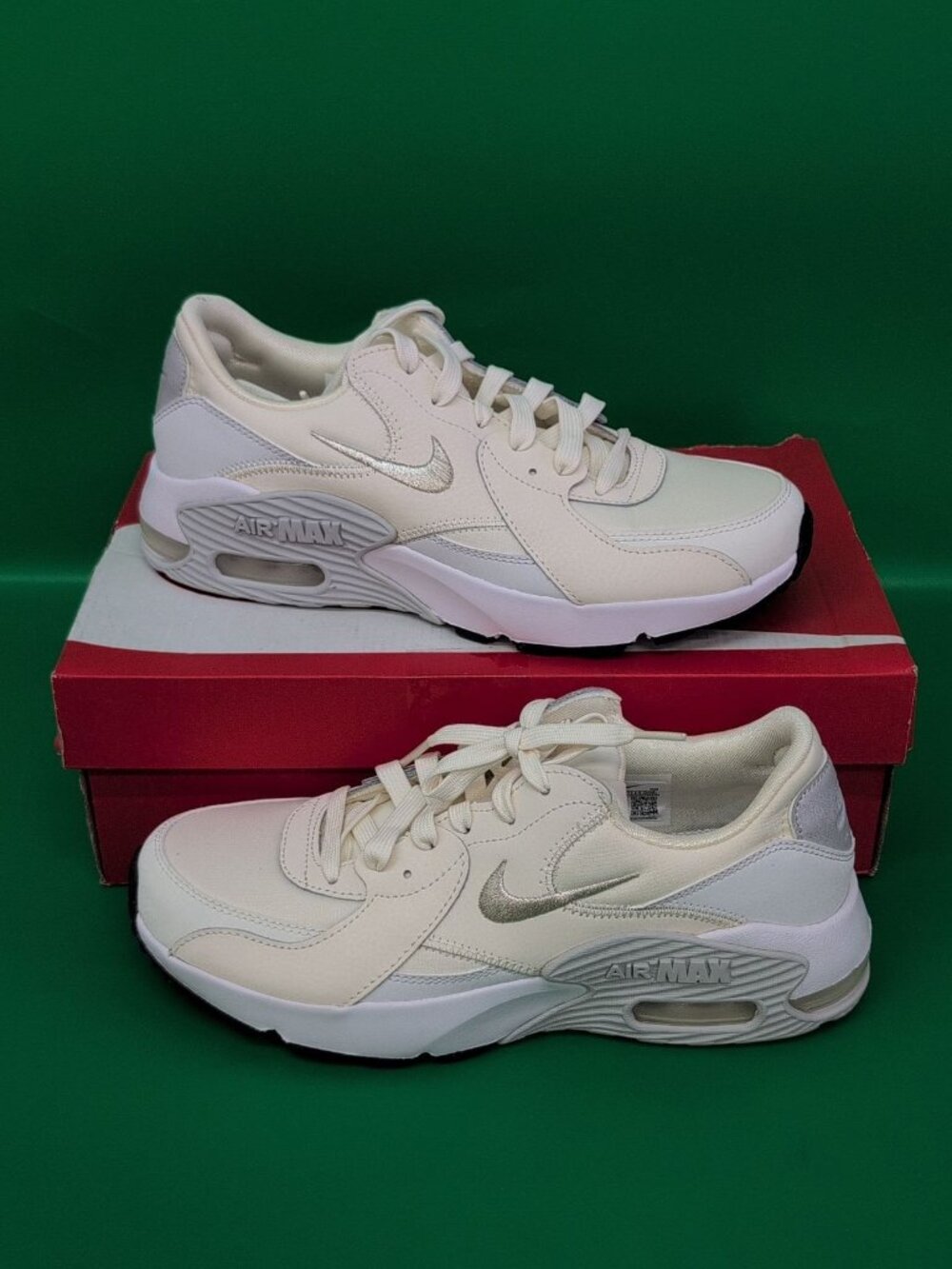 Nike Air Max Excee Women's Sneakers Shoes US 9 Soft Pearl Platinum DX0113-002